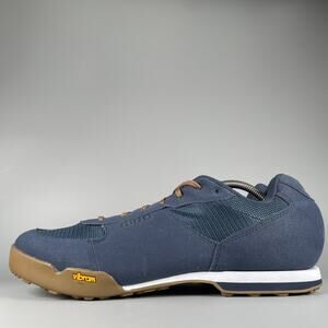 Giro RUMBLE VR Men's Size 13 Blue Suede Gum Cycling Bike Shoes Athletic Sneakers